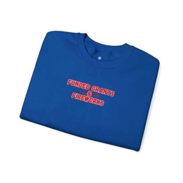 Funded Grants & Fireworks Unisex Heavy Blend™ Crewneck Sweatshirt - Image 39