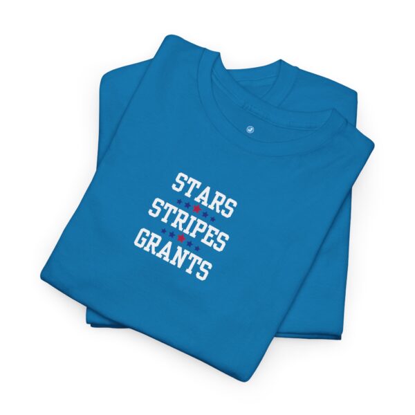 Stars, Stripes, Grants Unisex Heavy Cotton Tee - Image 33