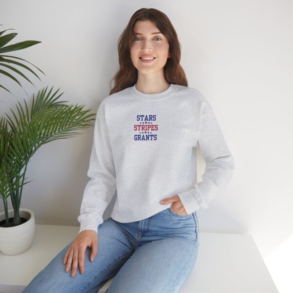 Stars, Stripes, Grants Unisex Heavy Blend™ Crewneck Sweatshirt - Image 17