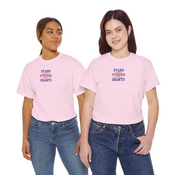 Stars, Stripes, Grants Unisex Heavy Cotton Tee - Image 46