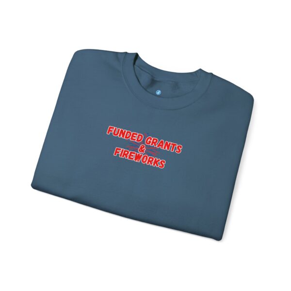 Funded Grants & Fireworks Unisex Heavy Blend™ Crewneck Sweatshirt - Image 33