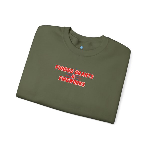 Funded Grants & Fireworks Unisex Heavy Blend™ Crewneck Sweatshirt - Image 21