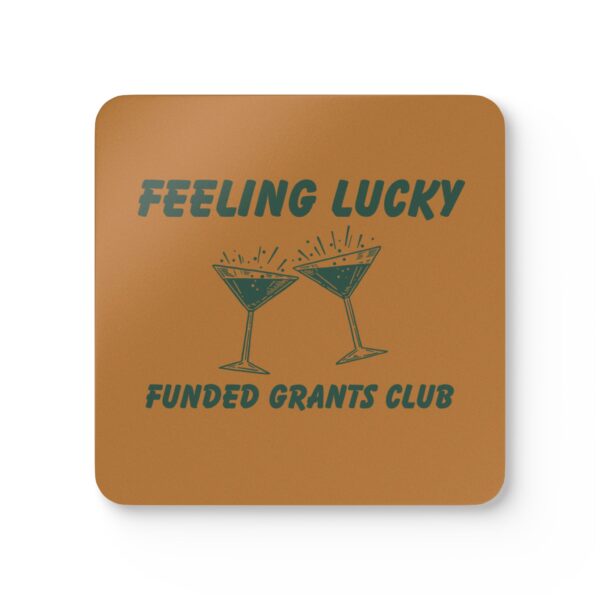 Funded Grants Club Corkwood Coaster Set - Image 2