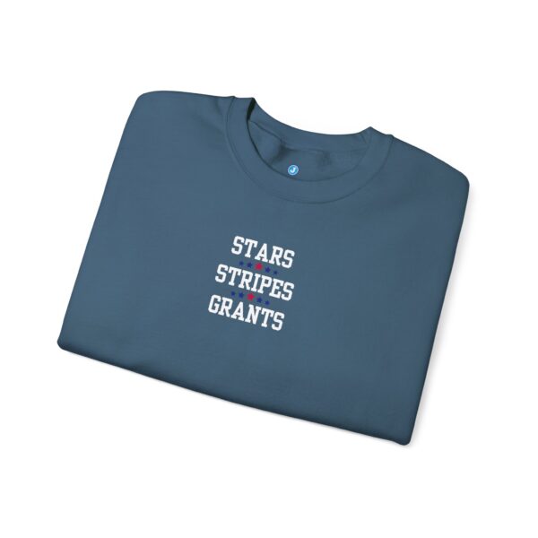 Stars, Stripes, Grants Unisex Heavy Blend™ Crewneck Sweatshirt - Image 4
