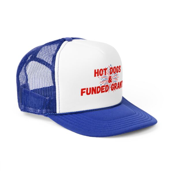 Hot Dogs & Funded Grants Trucker Cap - Image 12