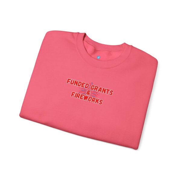 Funded Grants & Fireworks Unisex Heavy Blend™ Crewneck Sweatshirt - Image 57