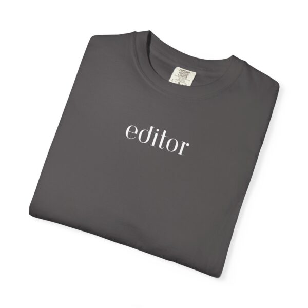 Editor Unisex Garment-Dyed T-shirt - Image 51