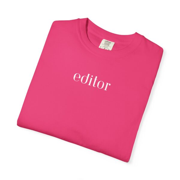 Editor Unisex Garment-Dyed T-shirt - Image 69