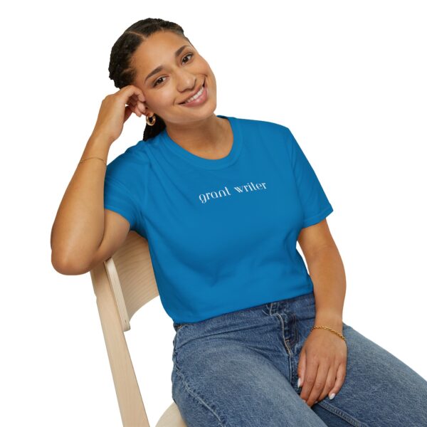 Grant Writer Unisex Softstyle T-Shirt - Image 47
