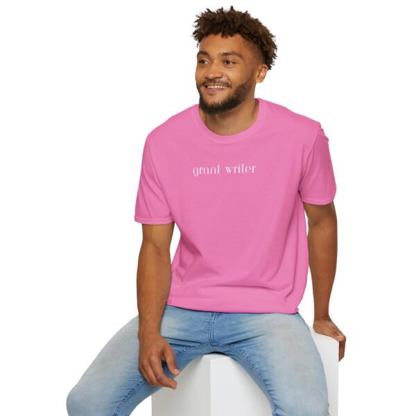 Grant Writer Unisex Softstyle T-Shirt - Image 62