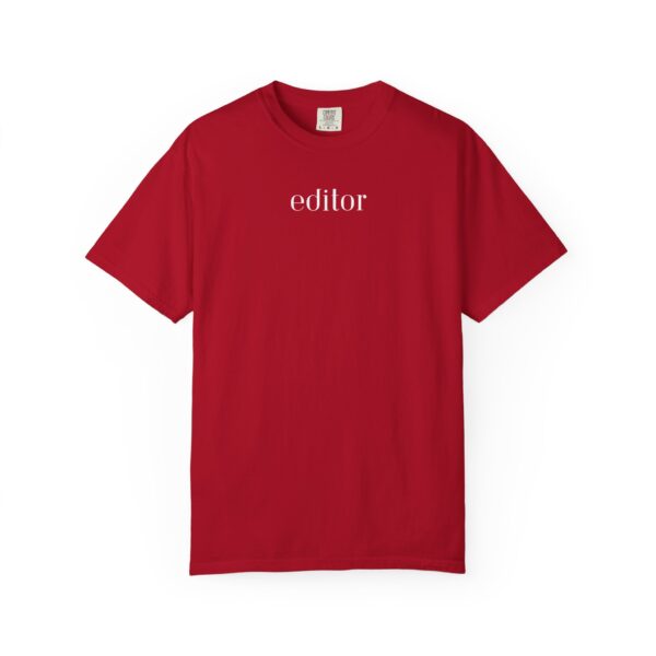 Editor Unisex Garment-Dyed T-shirt - Image 85