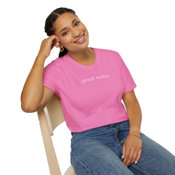 Grant Writer Unisex Softstyle T-Shirt - Image 61