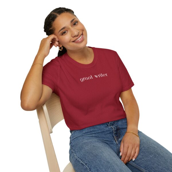 Grant Writer Unisex Softstyle T-Shirt - Image 75