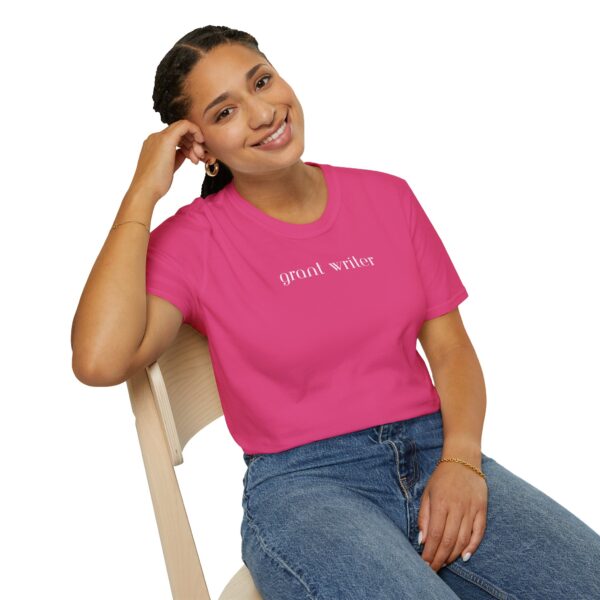 Grant Writer Unisex Softstyle T-Shirt - Image 68