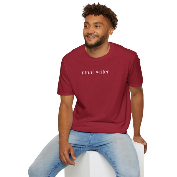 Grant Writer Unisex Softstyle T-Shirt - Image 76