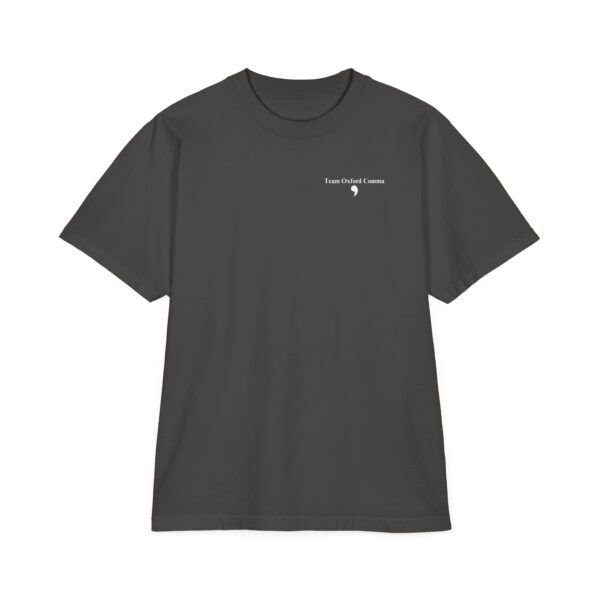 Unisex Team Oxford Comma Garment-Dyed Drop-Shoulder T-Shirt - Image 36