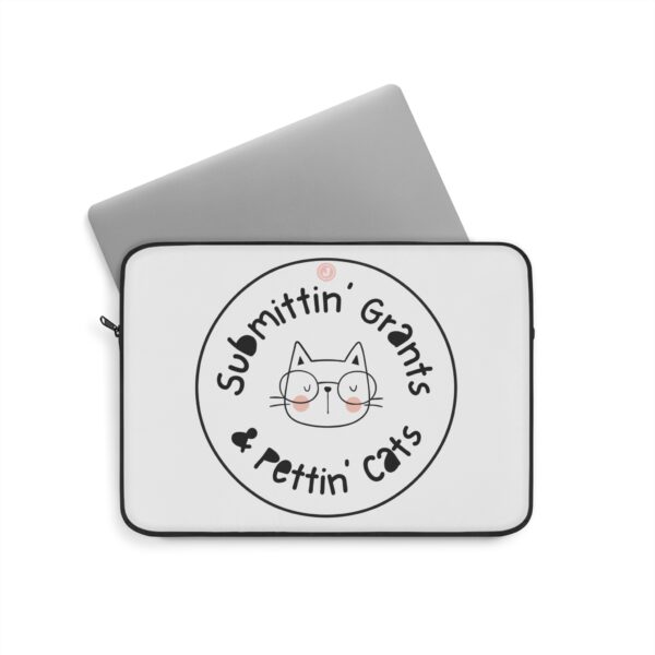 Submittin' Grants & Pettin' Cats Laptop Sleeve - Image 5