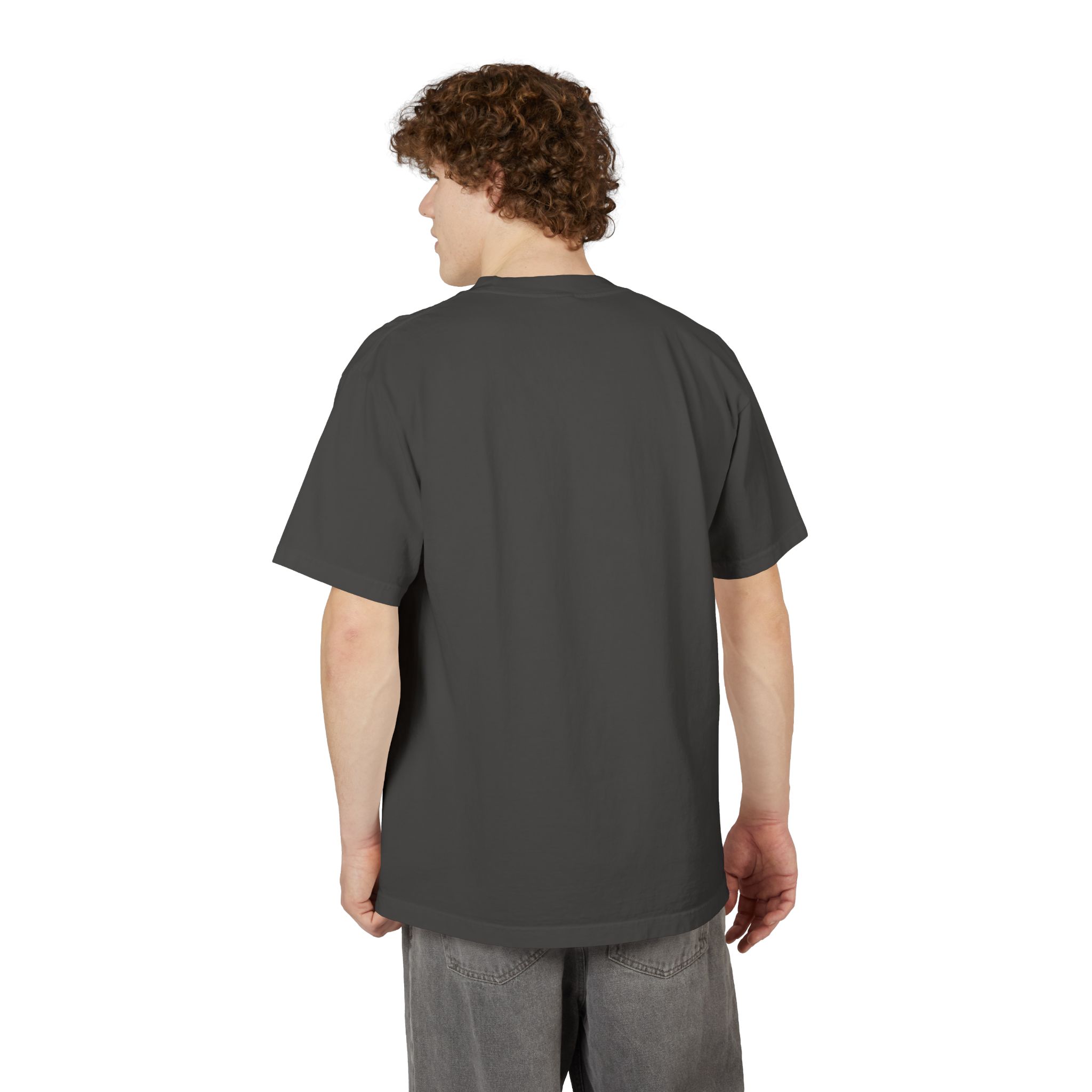 Unisex Team Oxford Comma Garment-Dyed Drop-Shoulder T-Shirt - Image 41