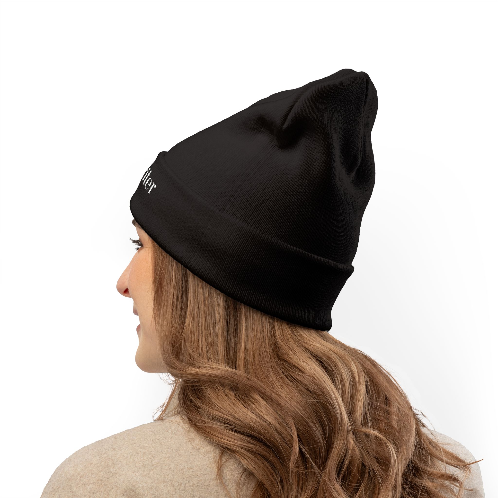 Grant Writer Knit Beanie (Embroidery) - Image 11