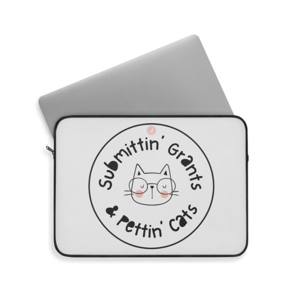Submittin' Grants & Pettin' Cats Laptop Sleeve - Image 8