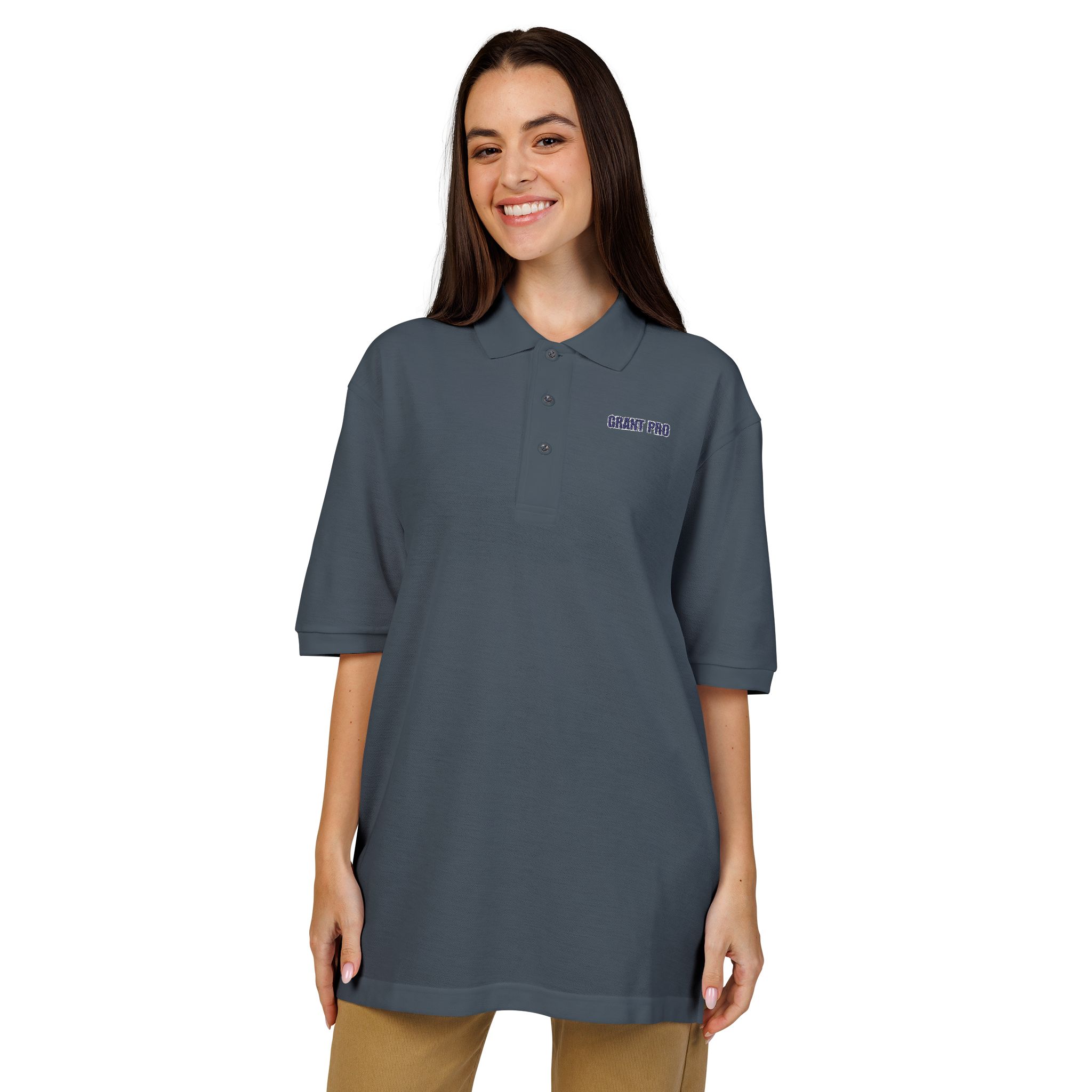 Unisex Grant Pro Polo Shirt (Embroidery) - Image 34