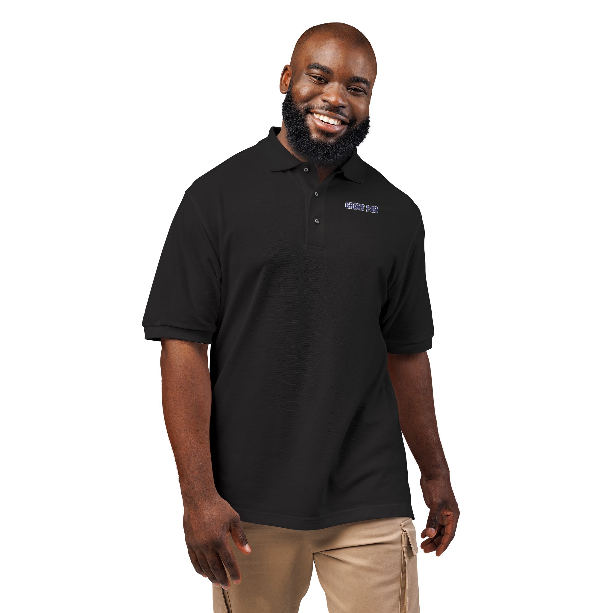 Unisex Grant Pro Polo Shirt (Embroidery) - Image 11