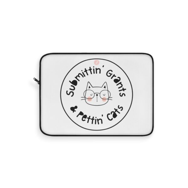 Submittin' Grants & Pettin' Cats Laptop Sleeve