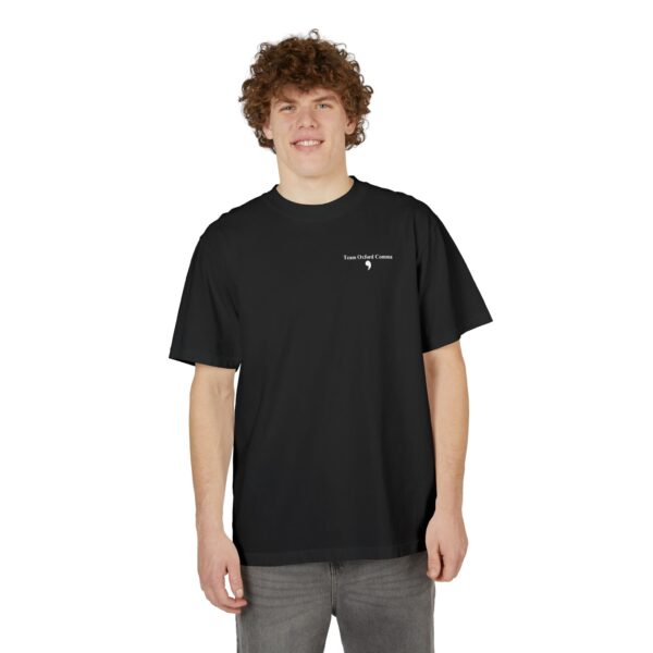 Unisex Team Oxford Comma Garment-Dyed Drop-Shoulder T-Shirt - Image 19