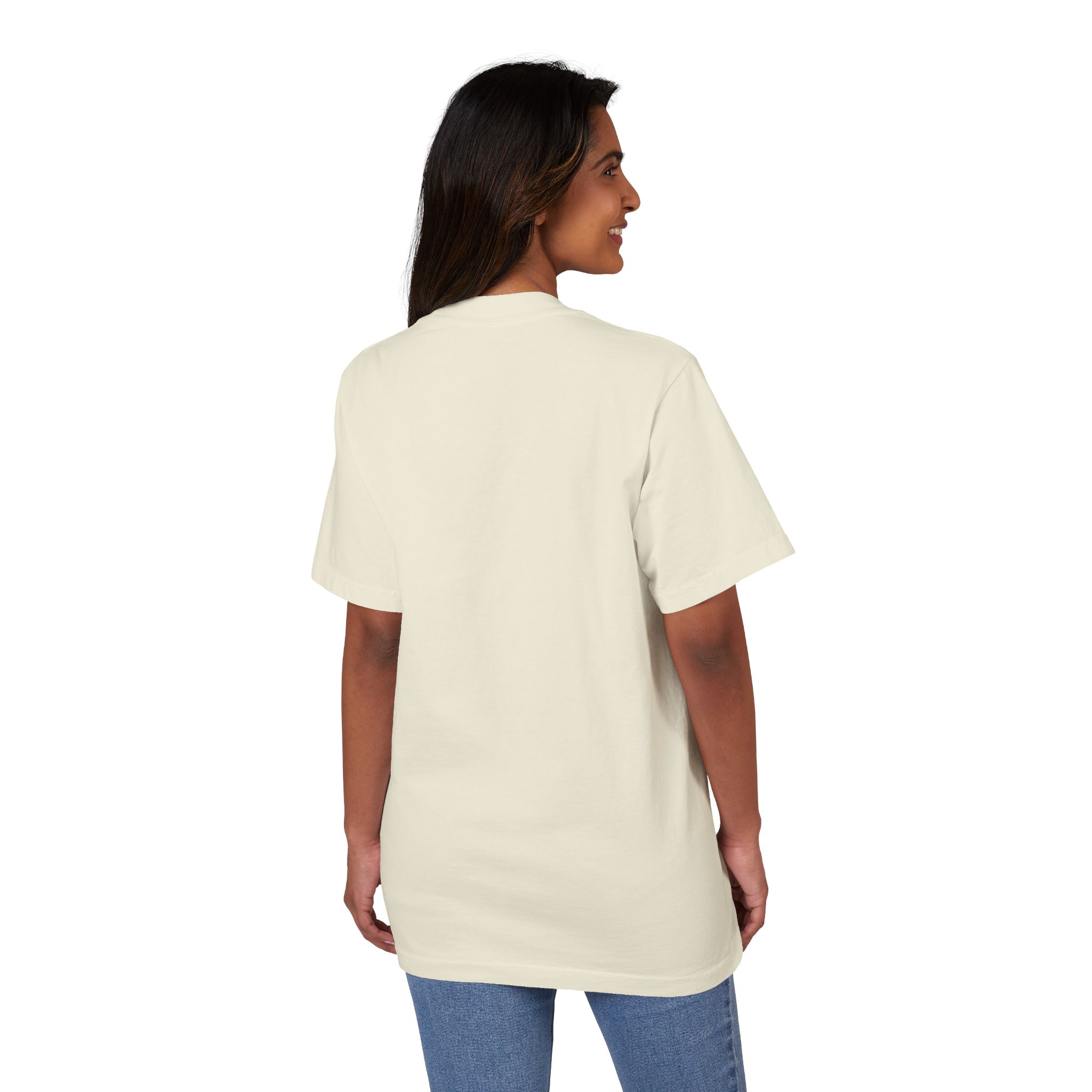 Unisex Team Oxford Comma Garment-Dyed Drop-Shoulder T-Shirt - Image 25