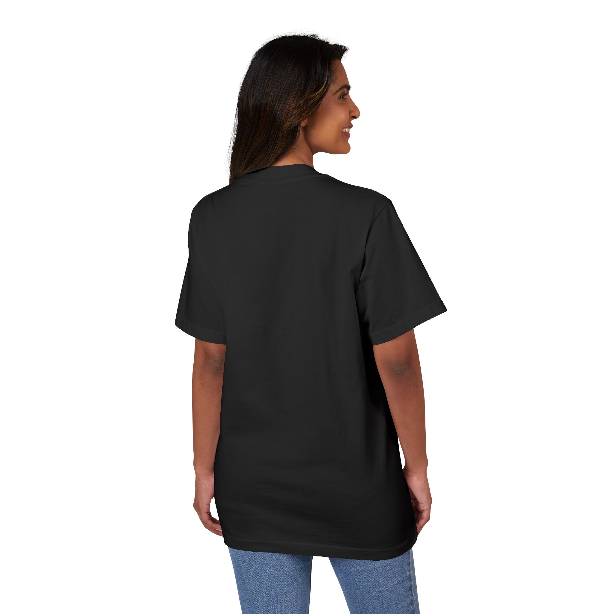 Unisex Team Oxford Comma Garment-Dyed Drop-Shoulder T-Shirt - Image 18