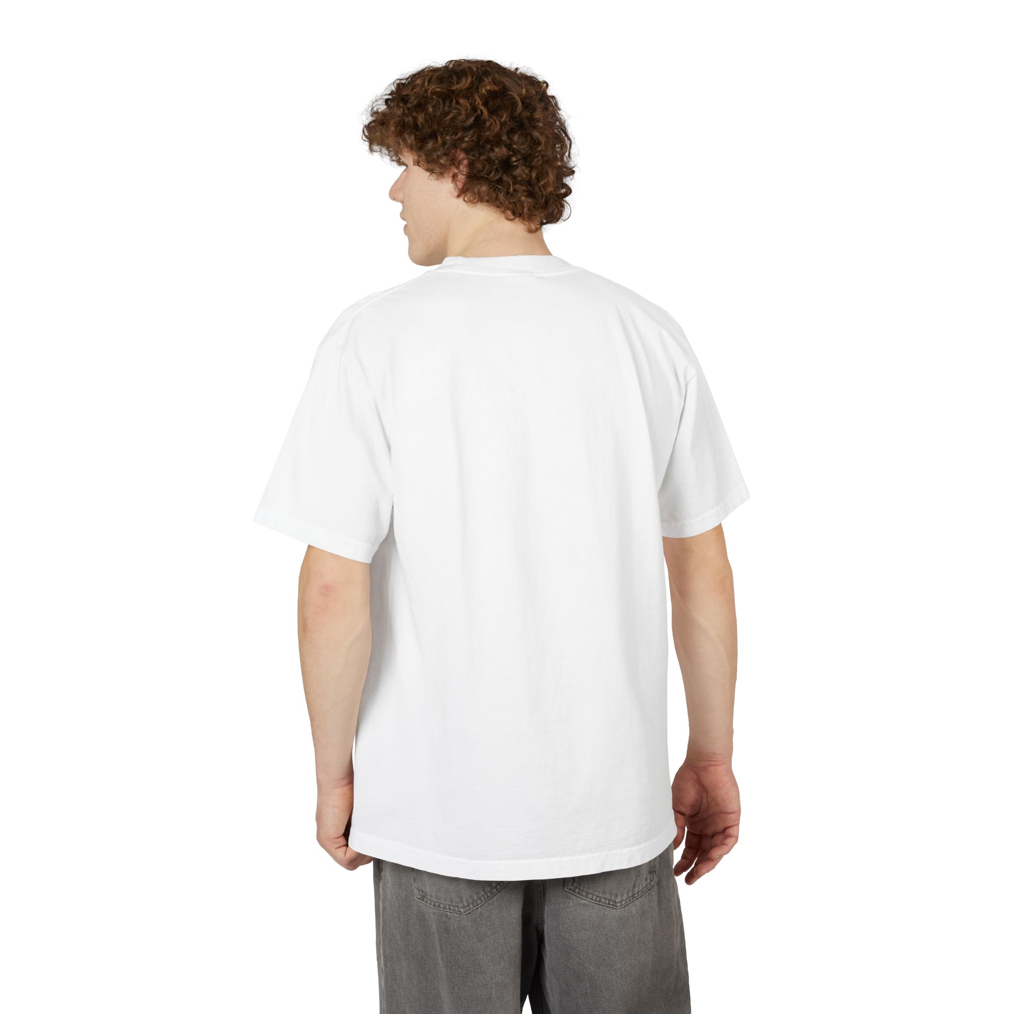 Unisex Team Oxford Comma Garment-Dyed Drop-Shoulder T-Shirt - Image 13