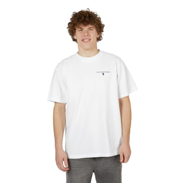 Unisex Team Oxford Comma Garment-Dyed Drop-Shoulder T-Shirt - Image 12