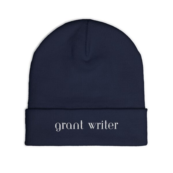 Grant Writer Knit Beanie (Embroidery) - Image 13