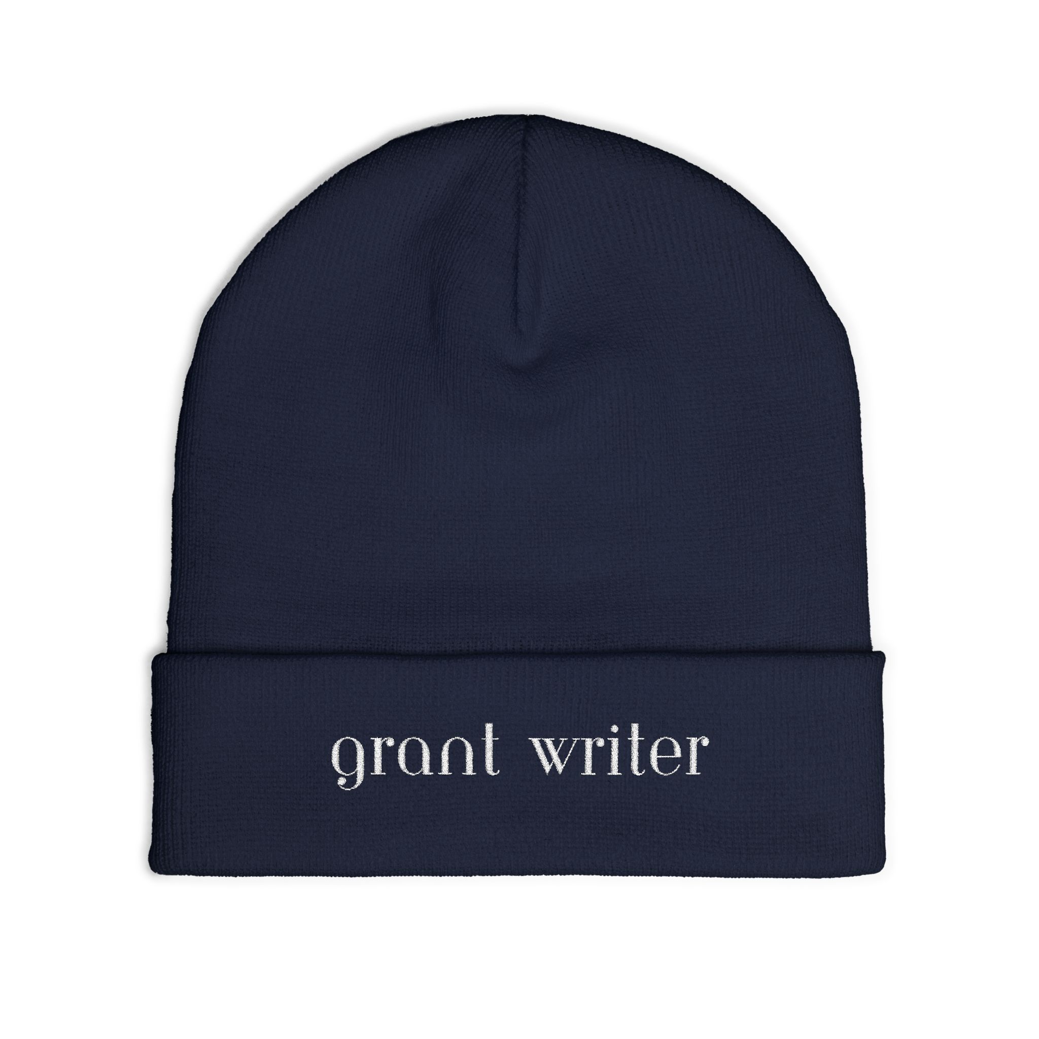 Grant Writer Knit Beanie (Embroidery) - Image 13