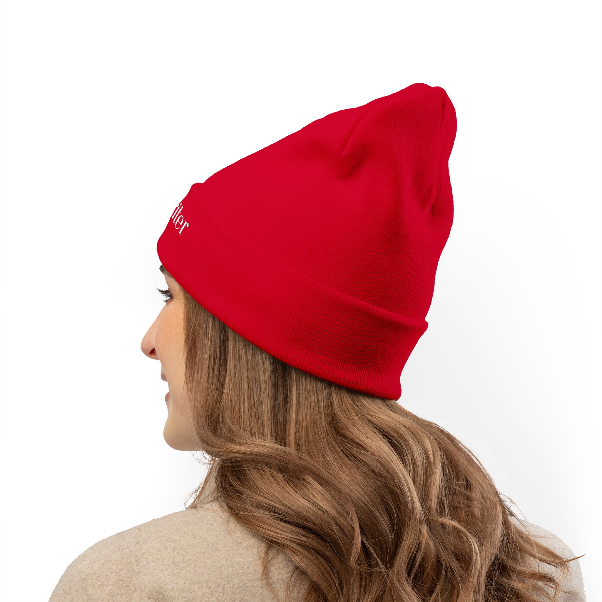 Grant Writer Knit Beanie (Embroidery) - Image 23