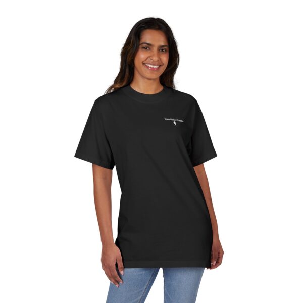 Unisex Team Oxford Comma Garment-Dyed Drop-Shoulder T-Shirt - Image 17