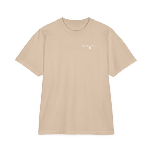 Unisex Team Oxford Comma Garment-Dyed Drop-Shoulder T-Shirt - Image 29
