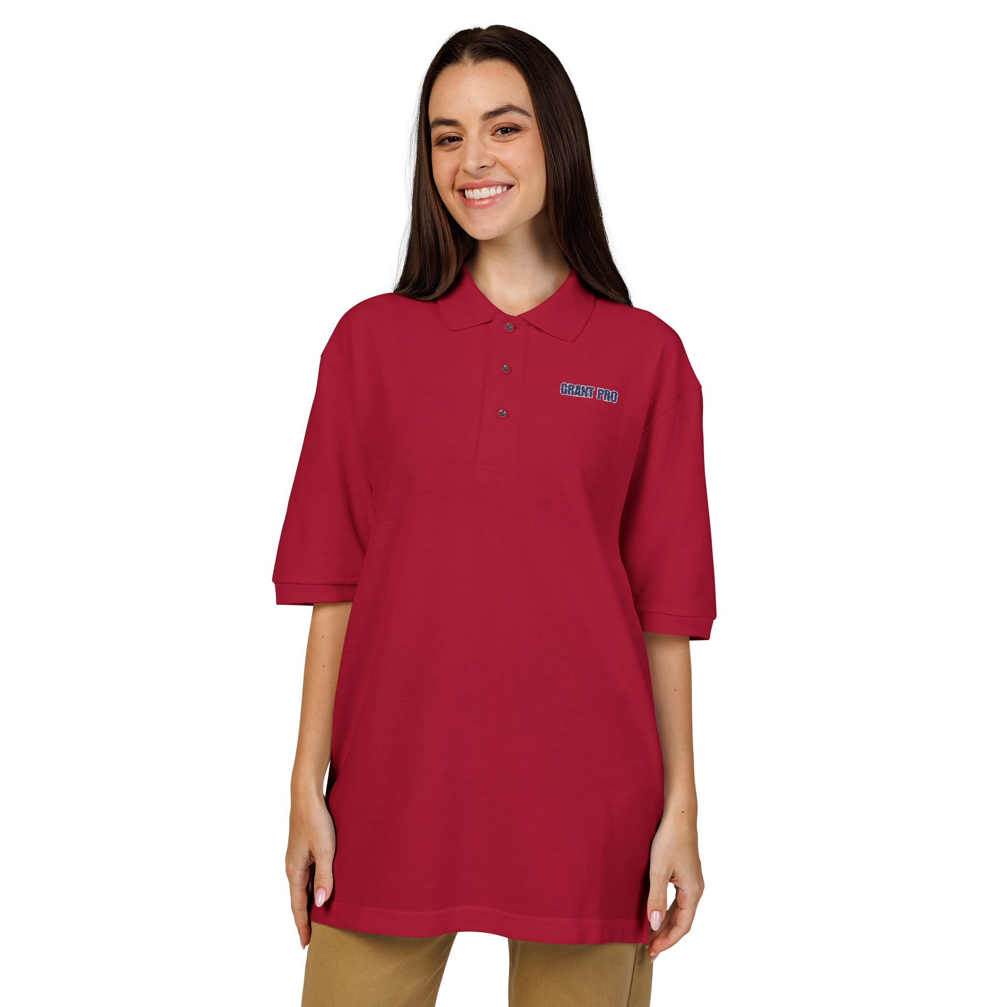 Unisex Grant Pro Polo Shirt (Embroidery) - Image 48
