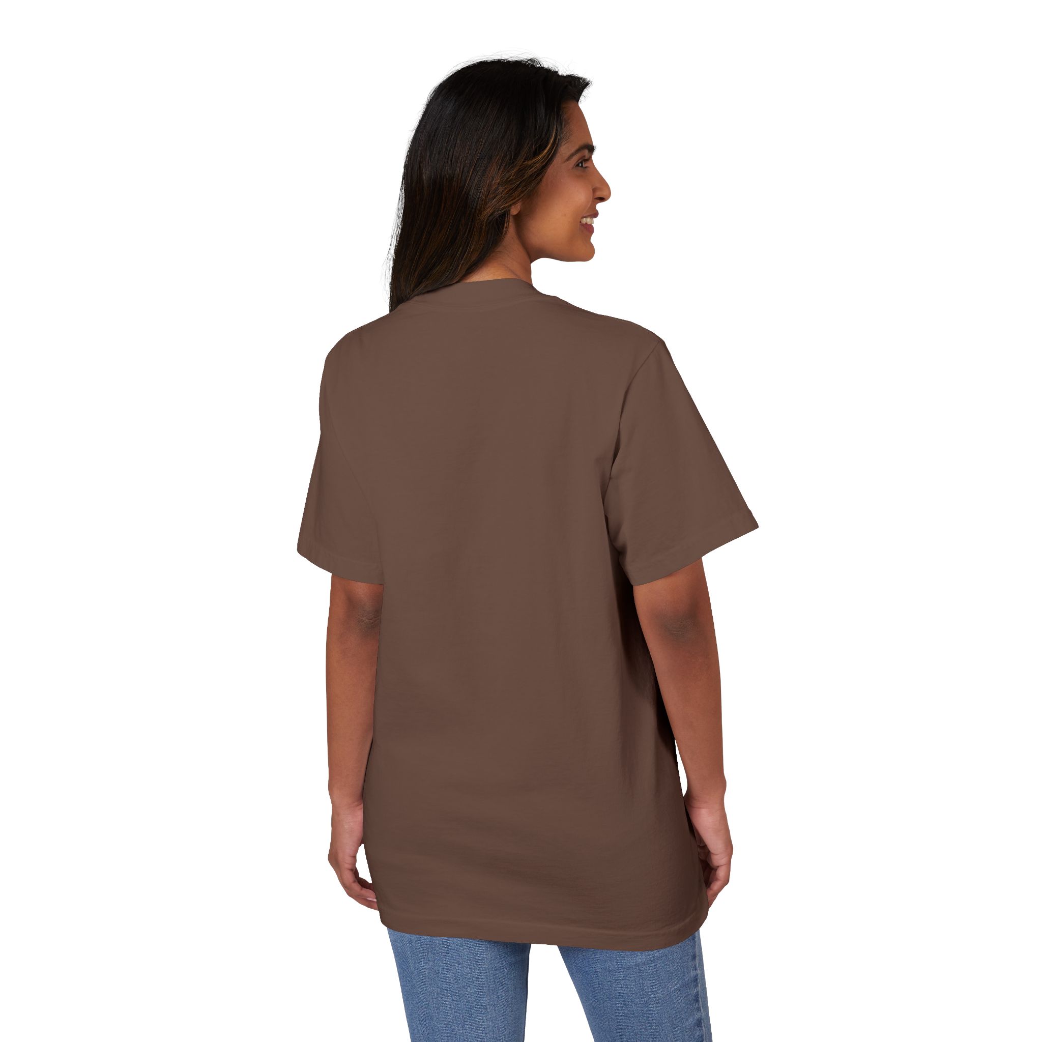 Unisex Team Oxford Comma Garment-Dyed Drop-Shoulder T-Shirt - Image 4