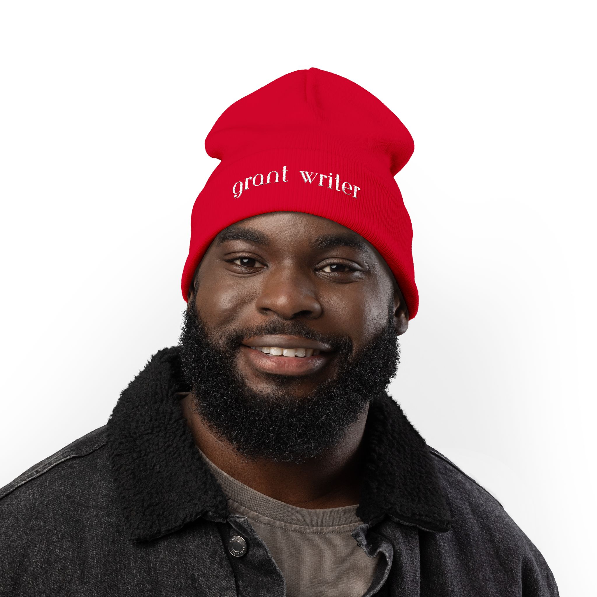 Grant Writer Knit Beanie (Embroidery) - Image 22