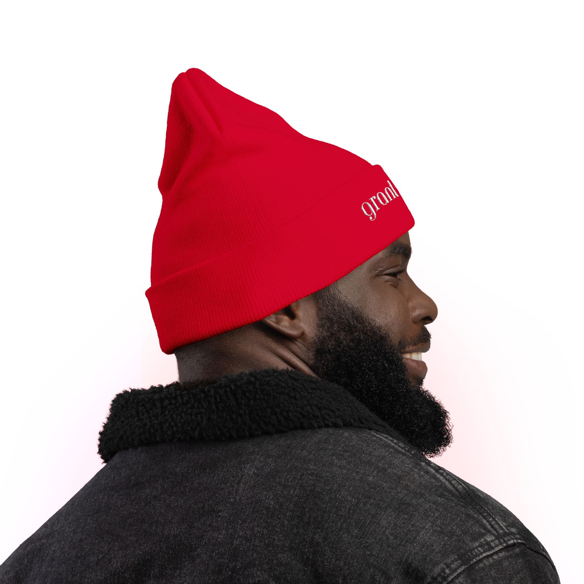 Grant Writer Knit Beanie (Embroidery) - Image 24