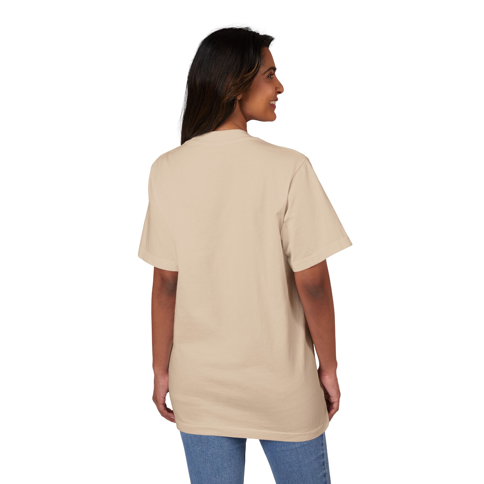 Unisex Team Oxford Comma Garment-Dyed Drop-Shoulder T-Shirt - Image 32