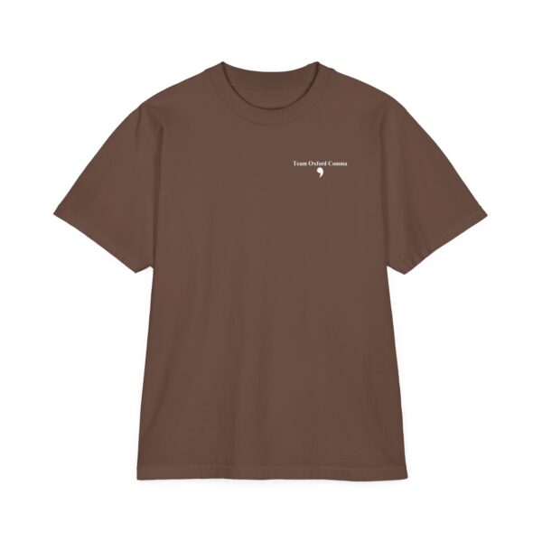 Unisex Team Oxford Comma Garment-Dyed Drop-Shoulder T-Shirt - Image 2