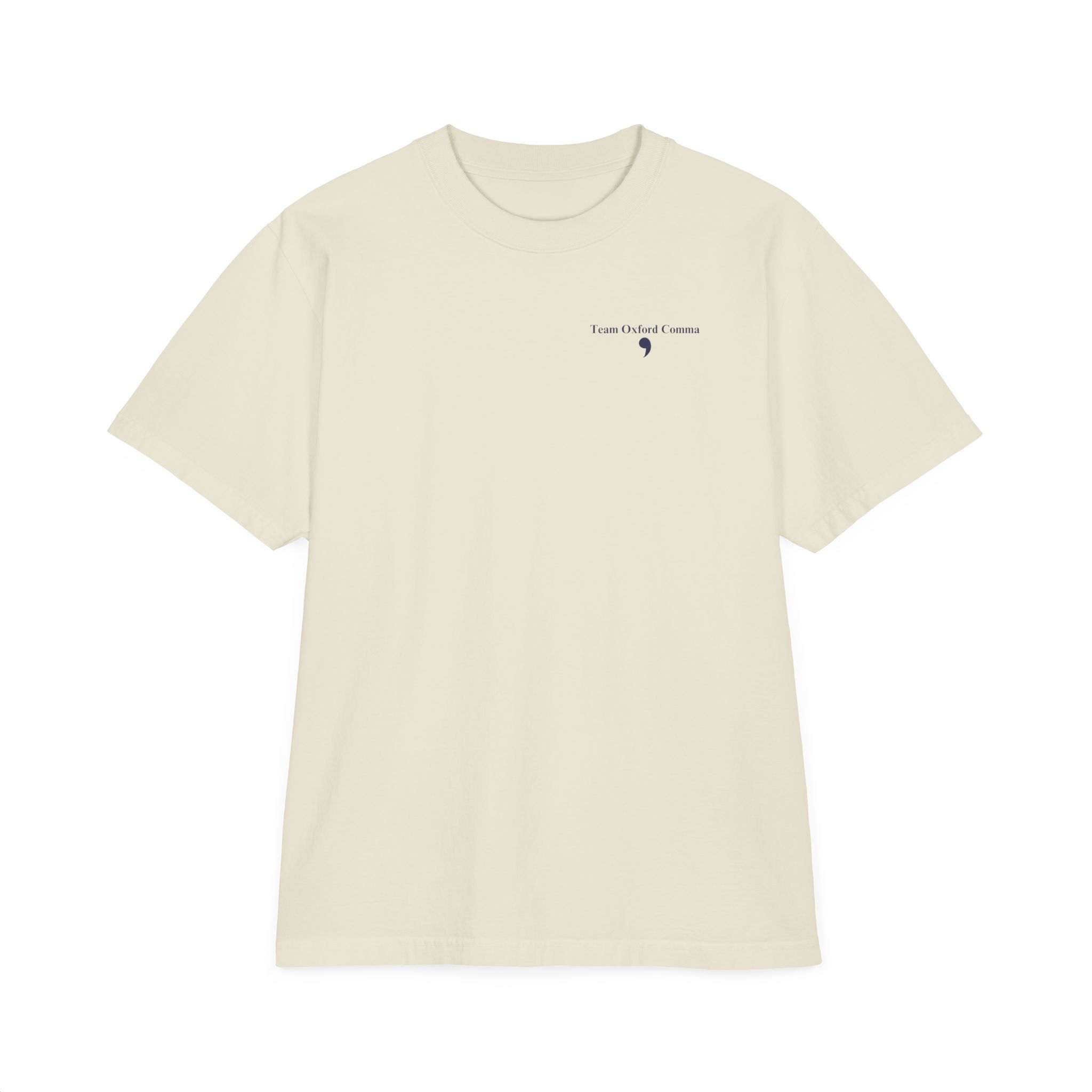 Unisex Team Oxford Comma Garment-Dyed Drop-Shoulder T-Shirt - Image 22