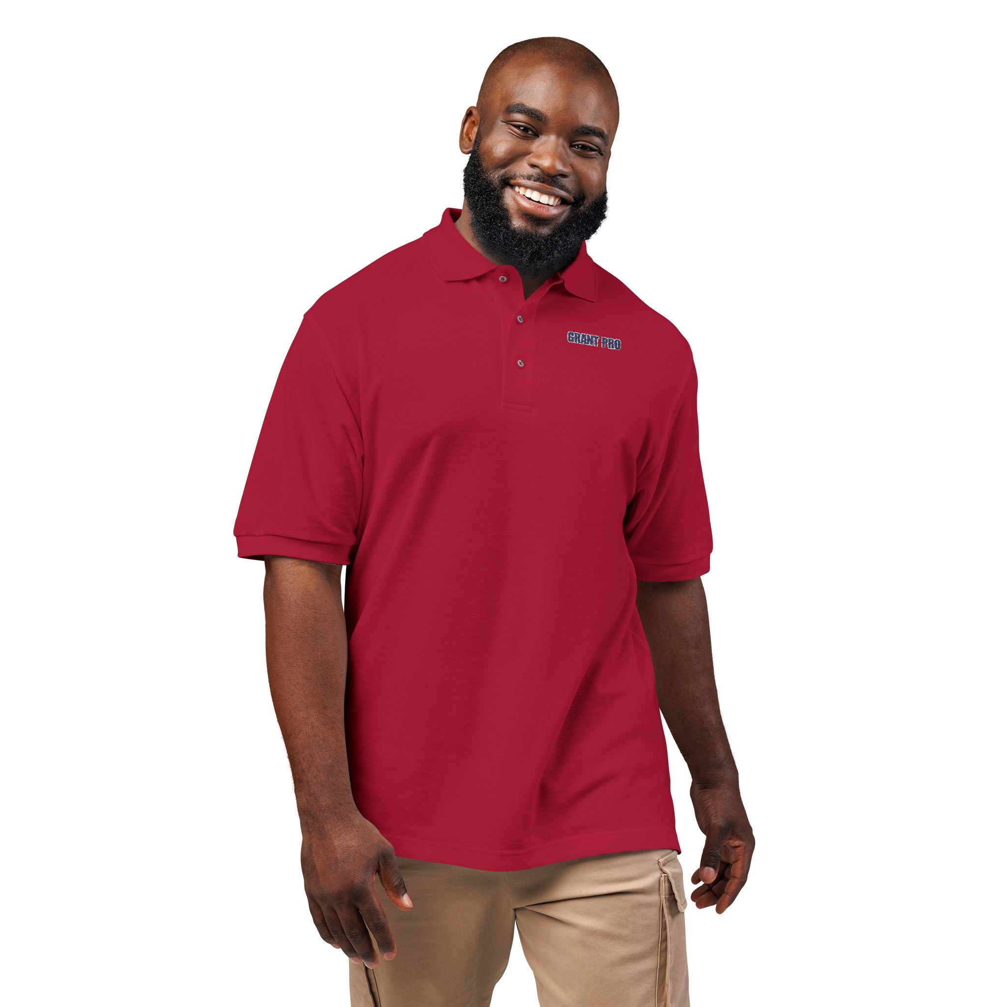 Unisex Grant Pro Polo Shirt (Embroidery) - Image 46