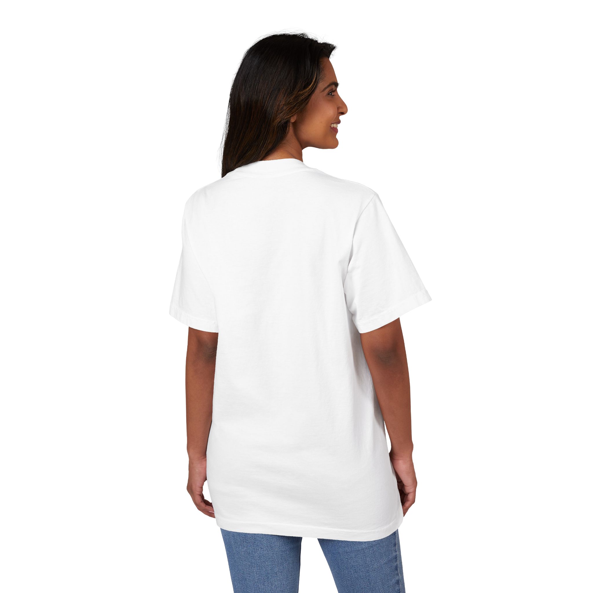 Unisex Team Oxford Comma Garment-Dyed Drop-Shoulder T-Shirt - Image 11