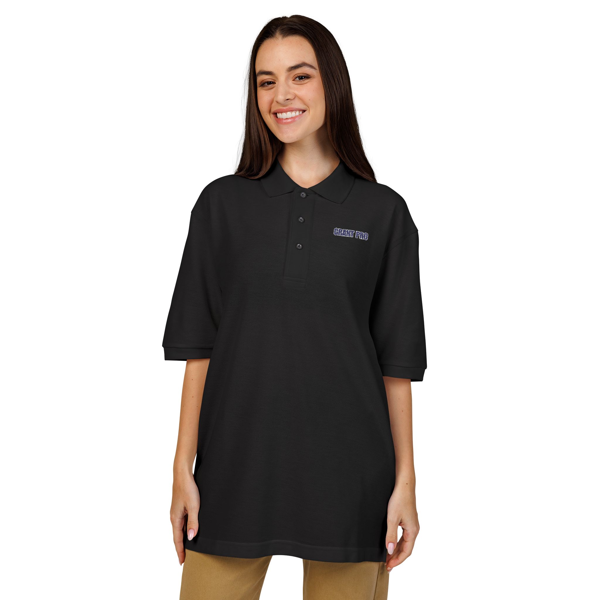 Unisex Grant Pro Polo Shirt (Embroidery) - Image 13