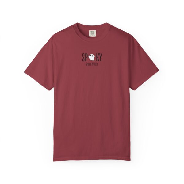Spooky Grant Writer Unisex Garment-Dyed T-shirt - Image 37
