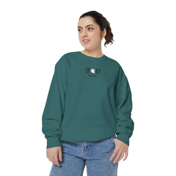 Spooky Grant Writer Unisex Garment-Dyed Sweatshirt - Image 29