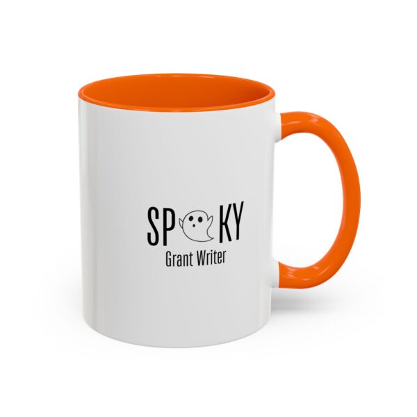 Spooky Grant Writer Accent Coffee Mug (11, 15oz) - Image 17